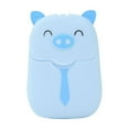 thumbnail image 2 of YAOMOBB Travel Sheet Disposable Lovely Cartoon Box Water Soluble Foaming Hand Washing Bath Scented Travel, 2 of 7
