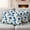 Blue, variant on Blue Floral Outdoor Waterproof Throw Pillow Covers 24x24 Set of 2, Vintage Cornflower Leaves Rustic Plants Decorative Pillowcases Cushion Pillowcase for Couch Sofa Patio Outside Pillow Protector