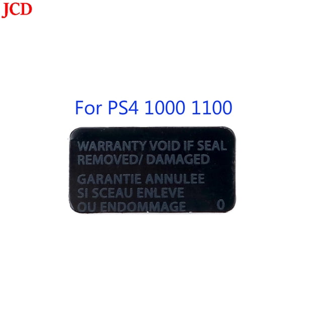 1pcs For PS3 /PS4 slim/1000 1100/1200/ pro onsole Label Sticker Housing Shell Sticker For PS4 Shell Slim Black Back Mark Paste PS4 1000 1100