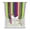 Purple, variant on Mexican Style Tie Up Curtains for Window, Thermal Insulated Balloon Shade Adjustable Rod Pocket Curtains Valance Panels for Kitchen Bathroom Cafe 34 x 45 Colorful Mexico Stripes Teal Blue