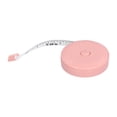 thumbnail image 3 of Tape Measure, Soft Tape Measure Heat-resistant Portable  For Weight Loss For Sewing Tailor Craft For Body Measurement Pink, 3 of 8