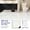 2.Beige, variant on 20 PCS Brown Black Marble Peel and Stick Floor Tiles, Waterproof Self Adhesive Vinyl Bathroom Kitchen Flooring, Glossy Granite Look 12" x 12
