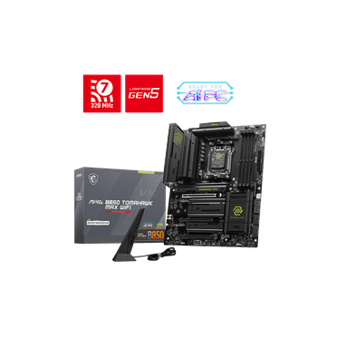 MSI MAG B850 TOMAHAWK MAX WIFI Gaming Desktop Motherboard - AMD B850 Chipset - Socket AM5 - ATX (magb850tomahawkmaxwifi)