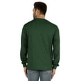 thumbnail image 4 of Inkmeso Men's Cotton Long Sleeve T-shirt Basic Crew Neck Shirt, 4 of 7