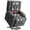 Gray, variant on MCQ Recliner Chair, Single, Electric Lift Recliner with Massage and Heating, Gray, Includes Side Pockets and Cup Holders