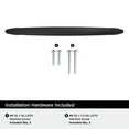 thumbnail image 4 of Amerock Arc 5-1/16 inch Center-to-Center Matte Black Cabinet Pull, 10 Pack, 4 of 4