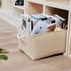 thumbnail image 2 of Inteprter Cesta de almacenamiento grande de apariencia moderna, organiza con estilo, resistente y duradero, ahorra espacio Almacenamiento y organización del hogar gris, 2 of 6