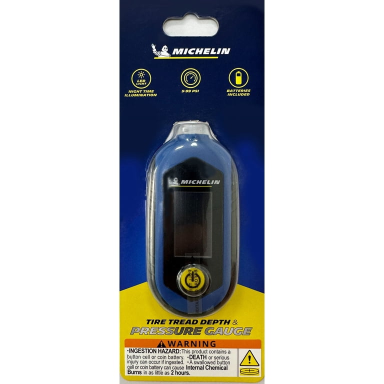 Michelin 2-in-1 Tire Gauge with Tread Depth & LED photo 4