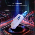 thumbnail image 2 of 5000mAh Battery Pack for Meta Quest 2/3/3S With LCD Display, Fast 18W 9V/2A Head Strap Battery Charger for Quest 3S/3/2 Accessories -Lightweight & Rechargeble Extended Battery Extra VR Playtime, 2 of 7