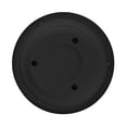 thumbnail image 5 of Bloem Lucca 13" Plastic Self-Watering Hanging Basket Garden Planter Pot with Macrame Hanger, Black, 5 of 5
