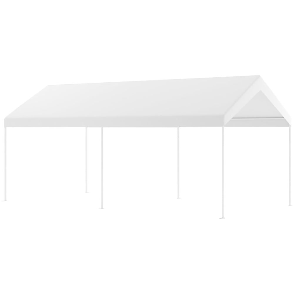 Aimee Lii 10 x 20 Feet Steel Frame Portable Car Canopy Shelter, Easy to Use Aimee Lii 10 x 20 Feet Steel Frame Portable Car Canopy Shelter, Easy to Use