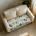 thumbnail image 2 of ZUXONGSY Chicken Sofa Cushion Covers Floral Outdoor Cushion Protector Cover Stretch Sofa Cushion Cover Replacement Couch Cushion Cover for Living Room Office Dining Room Bedroom Size M, 2 of 5