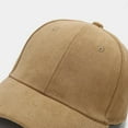 thumbnail image 7 of YooGuoGuo Unisex Suede Baseball Caps Classic Adjustable Soft Plain Trucker Dad Hats Outdoor Golf Ball Caps Driving Hat, 7 of 7