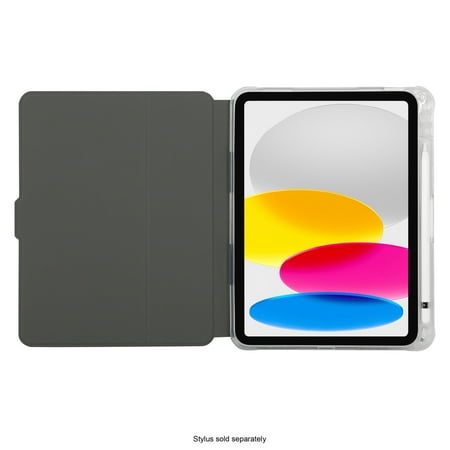Targus - Pro-Tek Clear Case for 10.9" iPad (10th Gen.) - Clear/ Black