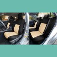 thumbnail image 3 of For 2012-2017 Toyota Camry LE | SE | XSE | XLE FH Group Neoprene Waterproof Custom Fit Car Seat Covers - Beige Full Set, 3 of 11
