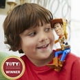 thumbnail image 2 of Disney Pixar Toy Story Woody Character Figure with Authentic Details, 2 of 6