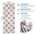 thumbnail image 2 of White Cow Strawberry Jar Pattern Hot Yoga Mat Towel Non Slip for Hot Yoga - Quick-Drying Yoga Mat Cover with 4 Corner Pockets with Travel Bag - Hot Yoga Towel Non Slip 70"x26", 2 of 6