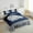 Navy Blue Gray, variant on Football Bedding Sets Football City Comforter Set American Football Lover Bedding Comforter Sets Gifts,Sports Game Down Comforter Football Team Duvet Set Twin (Pittsburgh)