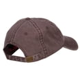 thumbnail image 4 of Golf Club Ball Crest Embroidered Washed Cap - Brown OSFM, 4 of 5
