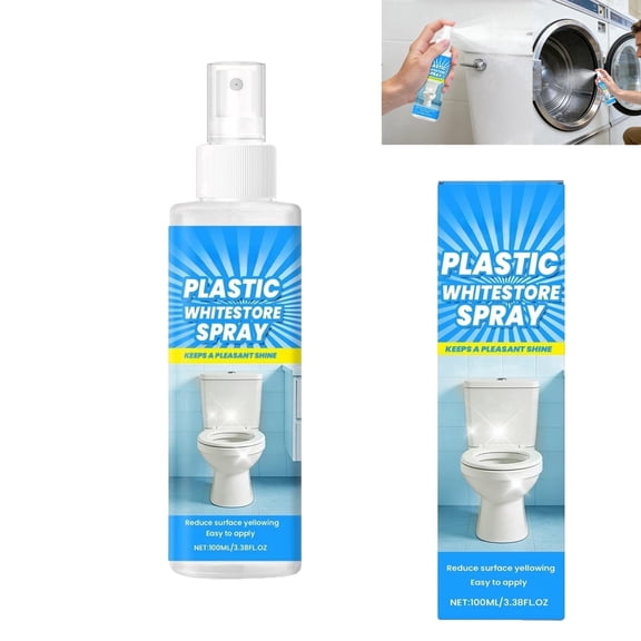 AsdQ Yellowing Remover Cleaner, All Purpose Cleaner, Renovation Stain Remover, Household Cleaning, For Appliances Home Kitchen 100ml (1 pcs)