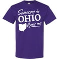 thumbnail image 3 of Inktastic Someone in Ohio Loves Me T-Shirt, 3 of 5