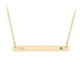 thumbnail image 1 of Pendentif de Bar Gravable avec Pierre de Naissance, 1 of 5