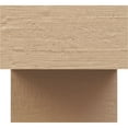 thumbnail image 2 of 10"W x 10"D x 10"H Wide Chapel Hill Rough Cedar Woodgrain TimberThane Corbel, Primed Tan, 2 of 6