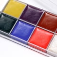thumbnail image 4 of 12 Colores Colores No s Y Saludables Pintura De Colores De lje Caja De lje De Animales De lje BLESIY Pintura corporal de la cara, 4 of 8