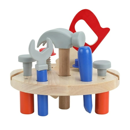 

Fovolat Kids Montessori Screwdriver Board Set - Wooden Screw Driver Activities Tools - Basic Skills Educational Sensory Learning Toy for Kids Toddlers Preschool