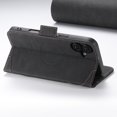 thumbnail image 6 of ELEHOLD Case for iPhone 16, Magnetic Leather Wallet Case with Card Holder Kickstand Flip Folio Cover Case,Black, 6 of 7