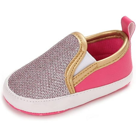 

Baby Girls Boys Loafers Prewalker Moccasin Crib Shoes