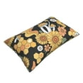 thumbnail image 3 of Binfone Mushrooms Honeycomb Standard Size Pillowcase, Long Staple Pure Cotton Envelope Closure Pillow Cover,14"X20", 3 of 9