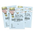 thumbnail image 1 of Inkdotpot 30Gender Neutral Baby Shower Invitation Cards Up Up & Away Baby On The WayFill In Blank Invites, 1 of 1