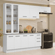 thumbnail image 2 of Cocina Integral Completa Armario de Vidrio Madesa Agata BC 12, 2 of 5