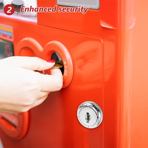 Hemobllo 2 Sets Gumball Machine Lock With Key Replacement For Use