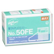 MAX, MXB50FE, Flat Clinch Heavy-Duty Stapler Cartridge, 5000 / Box