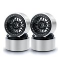 thumbnail image 1 of fastboy Aluminum Alloy Crawler Wheel Rims For 1/6 RC Car Part RC Car Accessories Replacement Parts RC Upgrade Part RC Hop-ups Black, 1 of 1