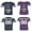 (Men Navy / Women Purple, variant on I Only Have Eyes For Him Her Matching Couple Cotton Jerseys (Men Navy / Women Black) (Men S / Women S)