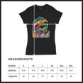 thumbnail image 5 of Tee Hunt Dean Russo Cute Lazy Sloth T-Shirt Funny Wild Life Colorful Women's T-Shirt Tee, Black, Large, 5 of 5