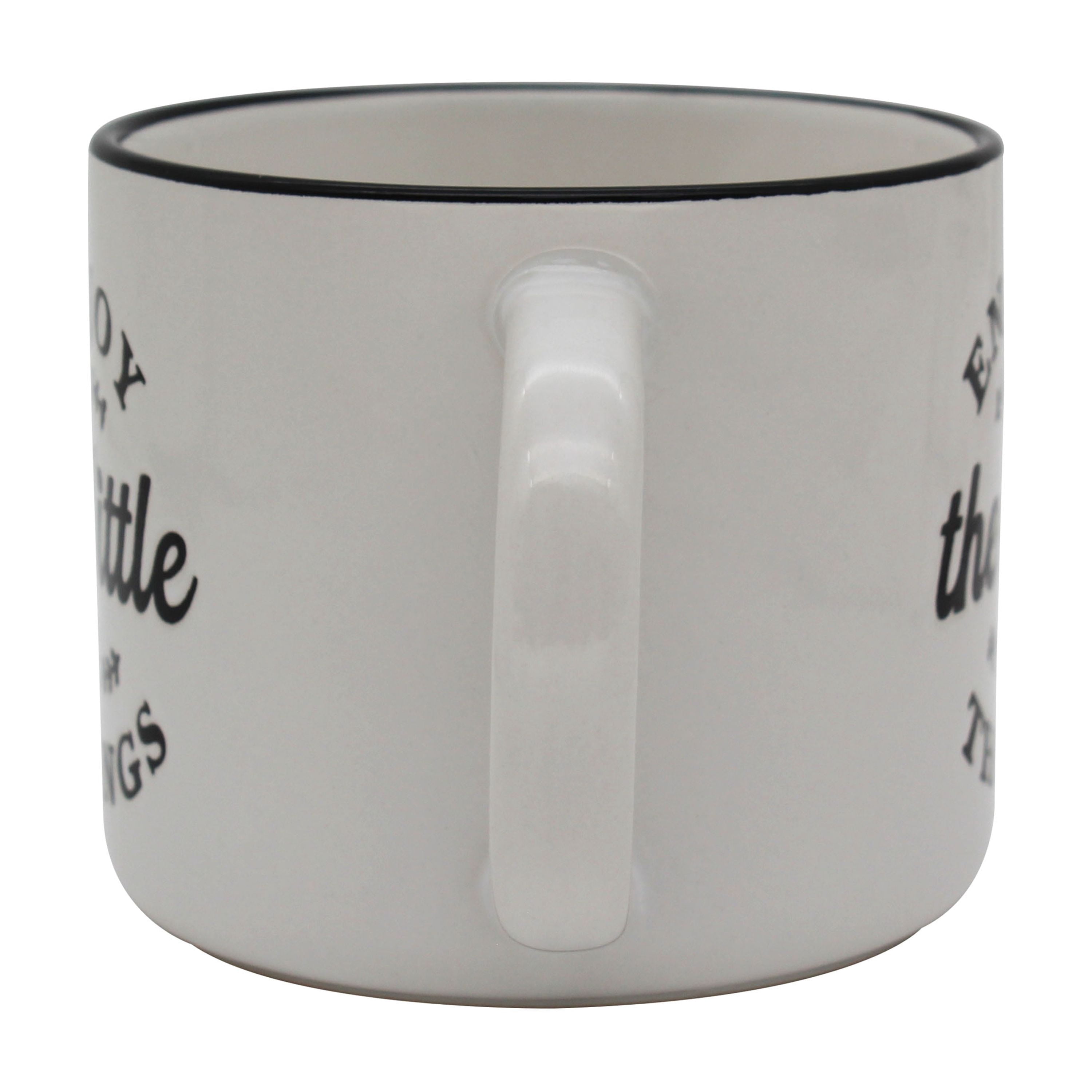 Mainstays 2-Wick 13-ounce Reusable Little Things Holiday Coffee Mug Scented Candle, Hazelnut Cream