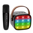 thumbnail image 1 of Karaoke Machine YLL Kids - Reproductor MP3 portátil con Bluetooth, color negro, 1 of 8