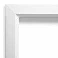 thumbnail image 3 of Amanti Art Blanco White Wood Framed Non-Beveled Bathroom Vanity Wall Mirror - 22 x 28 in, 3 of 10