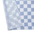 thumbnail image 4 of Mainstays Blue Check Printed Fabric Shower Curtain, 72" x 72", 4 of 6