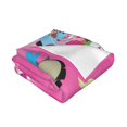 thumbnail image 3 of My Lit-Tle Pony Fleece Blanket Super Soft Cozy Throw Blanket Fuzzy Comfy Flannel Blanket Warm Plush Blankets And Throws For Couch, Sofa, Bed 40"X30", 3 of 7