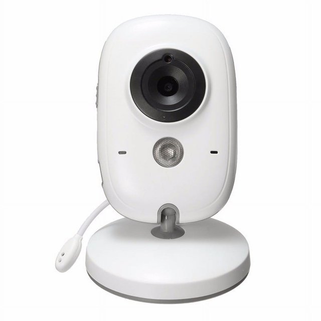 Vigilabebés con Cámara, Cámara de Vigilancia Inteligente para Bebés con Pantalla LCD de 3,2", VOX, Visión Nocturna, Monitoreo de Temperatura, Comunicación Bidireccional, Batería Recargable