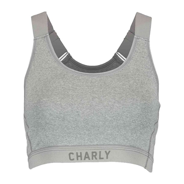 TOP CHARLY DAMA FITNESS GRIS Charly 5012038/DAMA/GRIS