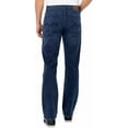 thumbnail image 2 of Urban Star Men's Relaxed Fit Straight Leg Stretch Jeans (Dark Blue, 38Wx30L), 2 of 3