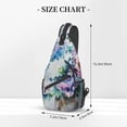 thumbnail image 3 of ZICANCN Crossbody Sling Bags for Women Men,Watercolor Painting Art Casual Shoulder Backpacks for Hiking Daypacks, 3 of 9