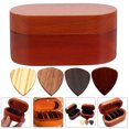 thumbnail image 2 of 1 Set Guitar Picks Box With Guitar Picks Guitar Pick Holder Case Guitar Supplies, 2 of 5