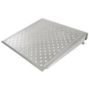 Silver Spring 6in High Aluminum Adjustable Threshold Ramp - 26in L x 28in W